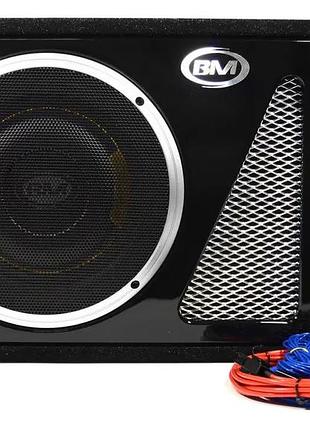 10" активний корпусний сабвуфер boschmann bm audio bm-h10