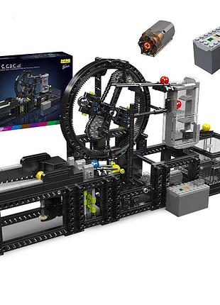 Конструктор лабиринт с шариками gbc planetray lift 1009 деталей mould king 26015