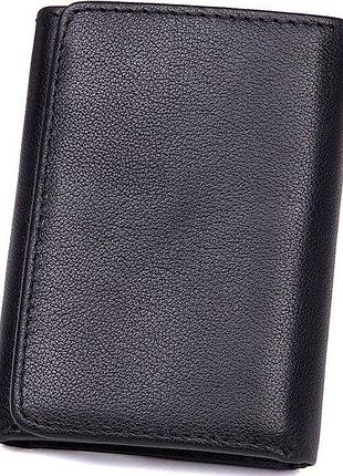 Кошелек vintage 14467 кожаный черный