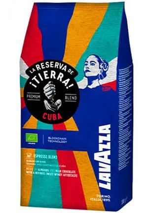 Кава lavazza tierra cuba зерно 1кг
