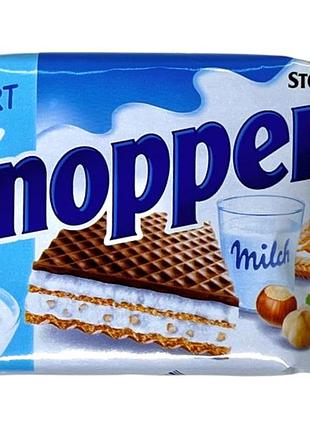 Вафля storck с йогуртовым кремом e knoppers joghurt, 25 г