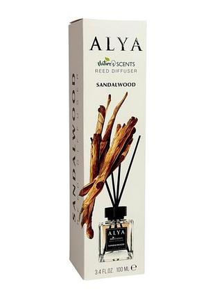 Аромадифузор alya з ароматом сандалового дерева sandalwood 100 мл