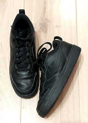 Кожаные кроссовки  nike 36.5