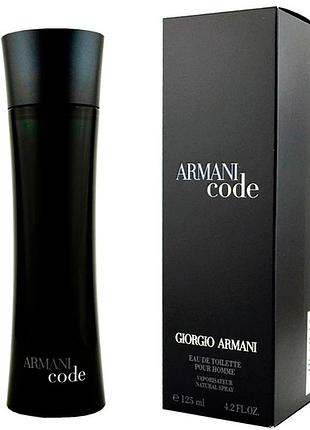 Чоловіча туалетна вода giorgio armani armani code pour homme/джоржіо армані код пур чоловіків/ 100 мл