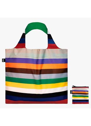Сумка шоппер loqi poul gernes lottery stripes (pg.ls)