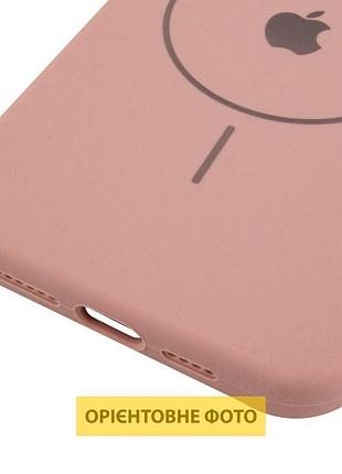 Чохол silicone case full protective (aa) v2 with magsafe для apple iphone 17 pro max (6.9") рожевий / pink sand 5