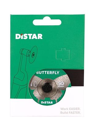 Круг алмазный distar 50x0,6x9,6 butterfly для керамогранита под гравер (11120159031)