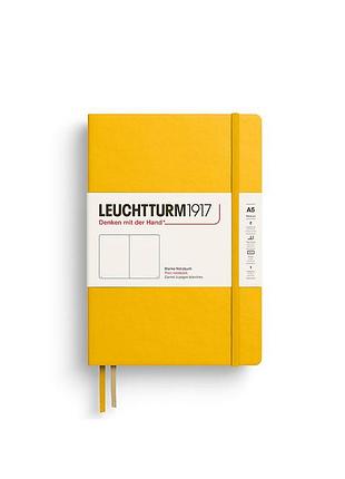 Блокнот leuchtturm1917, середній, sunflower, чисті аркуші (373985)