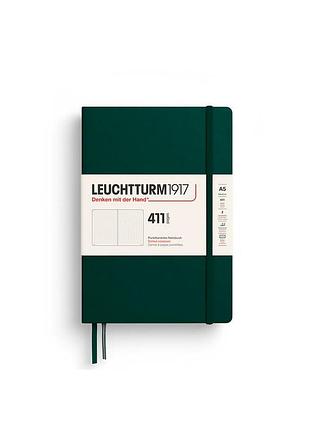 Блокнот leuchtturm1917 средний forest green точка (372928)