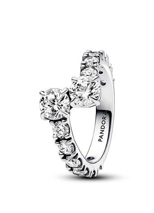 Срібне кільце пандора pandora 193149c01 срібло каміння 18