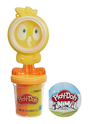 Набор игровой с пластилином play-doh жители фермы цыпленок (e6722)