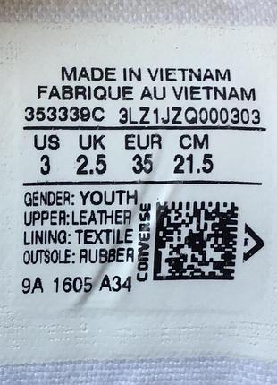 Кеди converse (usa) оригінал 9