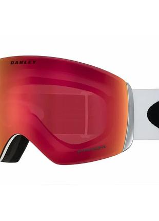 Гірськолижна маска oakley flight deck l matte white/prizm torch iridium