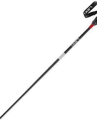 Гірськолижні палиці leki rental composite exclusive black-silver-dark anthracite '26 розмір 120