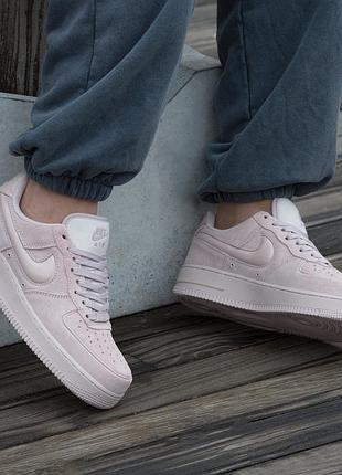 Кроссовки nike air force low 1 07 light rose