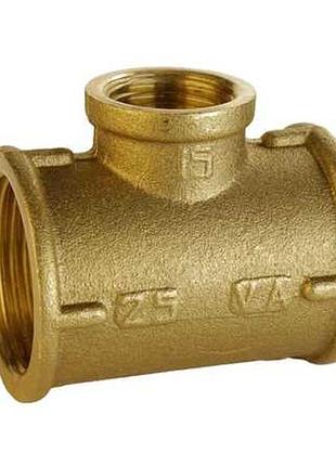 Тройник латунный 1"в-1/2"в-1"в