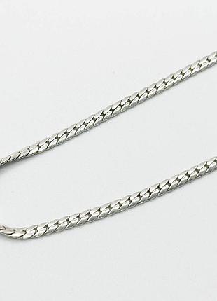 Серебряная цепочка, размер 50 см x 0,3 см, вес: 9.4 г