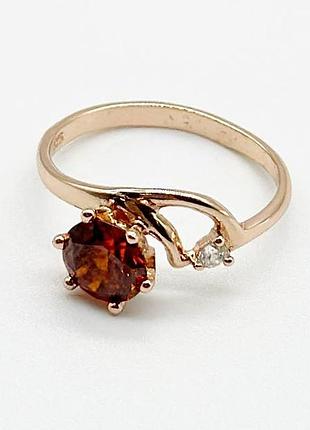 Серебряное кольцо с фианитами