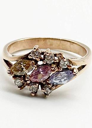 Серебряное кольцо со вставкой фианит