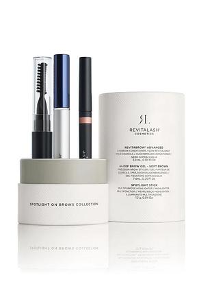 Лімітований набір для брів revitalash spotlight on brows collection