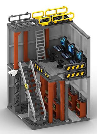 Конструктор боевая база с системой видеонаблюдения для лего lego