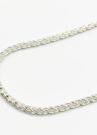 Серебряная цепочка, размер 45 см x 0,45 см, вес: 25.8 г