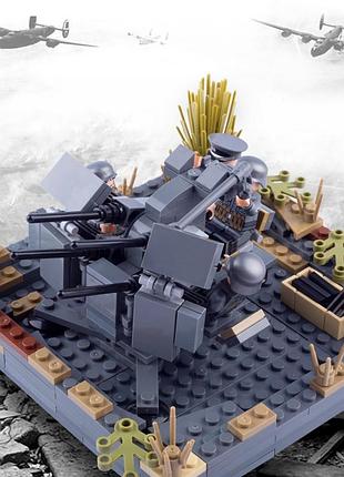 Емецкая зенитная пушка flak38 для фигурок