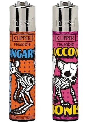 Зажигалка clipper death animals 3