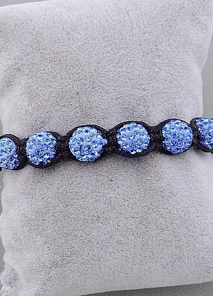 009399 браслет шамбала crystal 17 см.