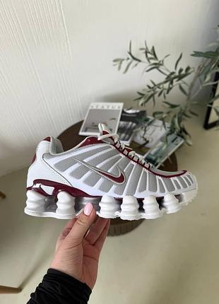 Shox nike white