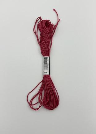 Нитки муліне 309 rose для вишивання