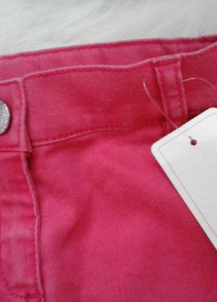 Яркие джинсы скини от f&f на 7-8 лет 128 см4 фото