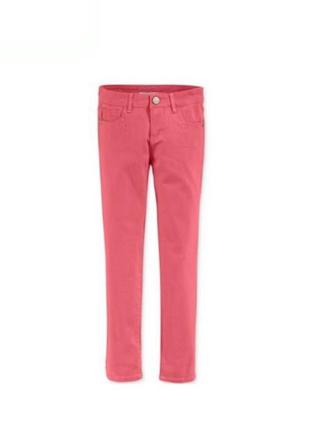 Яркие джинсы скини от f&f на 7-8 лет 128 см