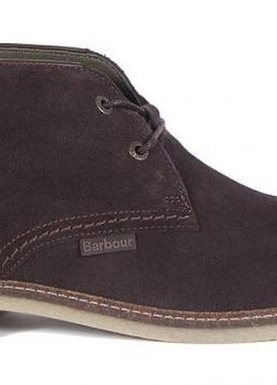 Чоловічі черевики barbour sonoran kalahari коричневого кольору замш