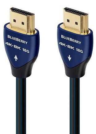 Hdmi кабель audioquest blueberry hdmi 4k-8k 18gbps 2 м