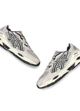 Asics gel-nyc light grey black 4