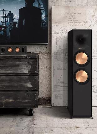 Напольная акустика klipsch reference r-800f black 9