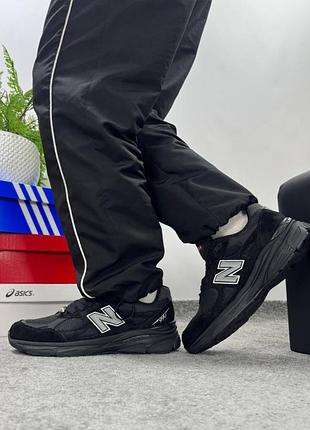 Мужские кроссовки new balance 990 black / smb+ 🔗