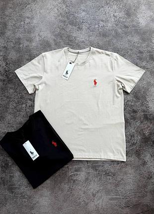 Футболка базовая polo ralph lauren✅