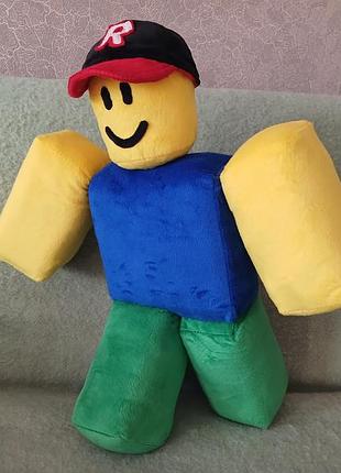 Нуб, большая мягкая игрушка из виртуальной игры роблокс..