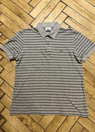 Мужское поло lacoste