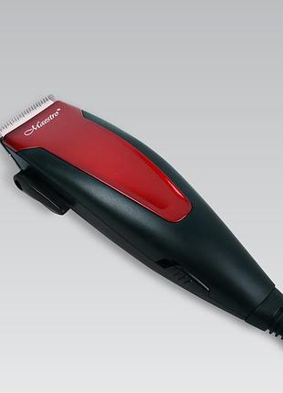 Машинка для стрижки волос от сети maestro mr-656c-red универсальная машинка для стрижки 4в1