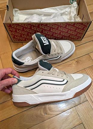 Кроссовки мужские vans hylane tri-tone 42 размера (хаки+белый+бежевый)