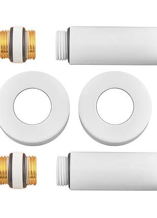 Комплект подовжувачів koer kf.set.06mf white 1/2fx1/2m білий (kr5850)