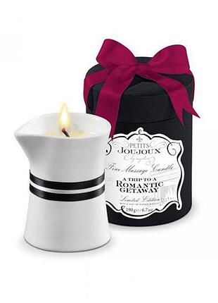 Масажна свічка petits joujoux - romantic getaway - ginger biscuit (190 г)