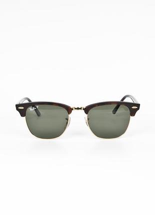 Очки солнцезащитные унисекс ray ban rb3016 990/58 clubmaster поляризационные оригинал