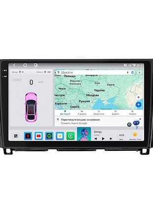 Штатная магнитола lesko для nissan nv300 2014-2016 экран 10" 4/64 qled carplay 4g wi-fi gps 360 prime 1шт