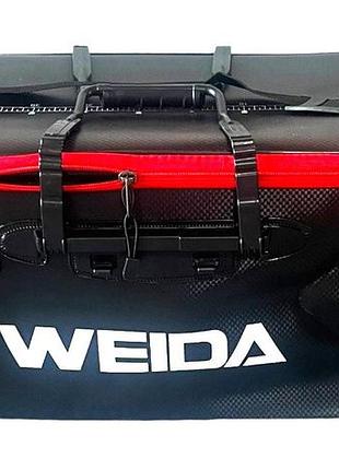 Сумка bakkan рыбацкая weida 50*30*25 см 37л пвх для рыбы цвет черный