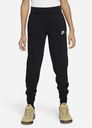 Штаны на флисе nike для мальчика черный 158-170 см (fd3114-010 black)