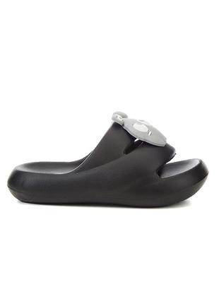 Дитячі шльопанці 68525 чорні ева піна active sport comfort